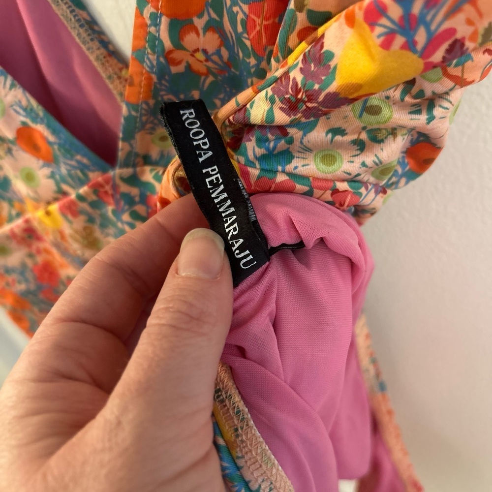 Free People Multicolor Floral One-Piece Swimsuit - Picture 8 of 8
